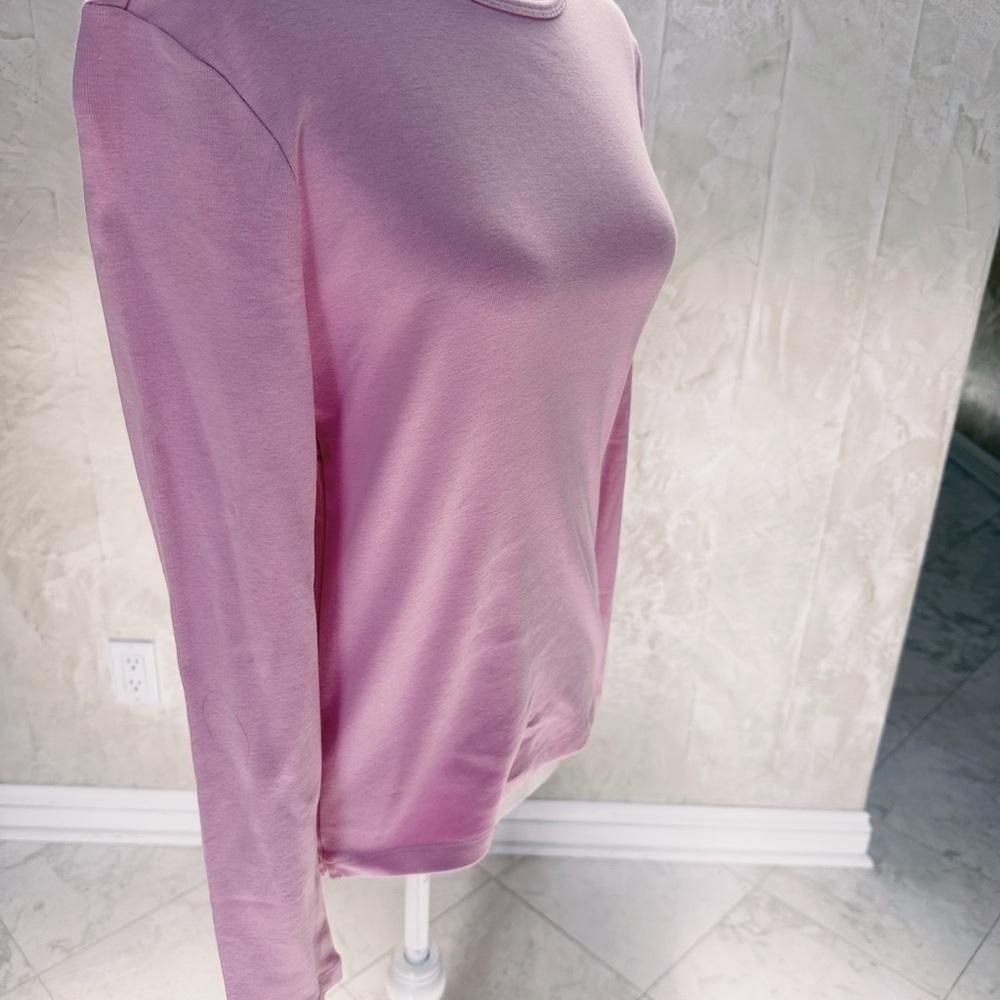NWT Ralph Lauren Women's Pink Long Sleeve Top - Picture 4 of 4